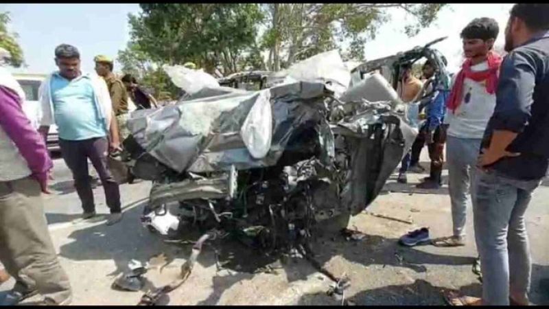 Tragic road accident in Uttar Pradesh,