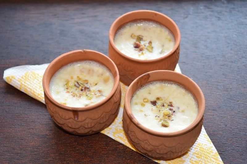 Paneer Kesar Badam Kheer 