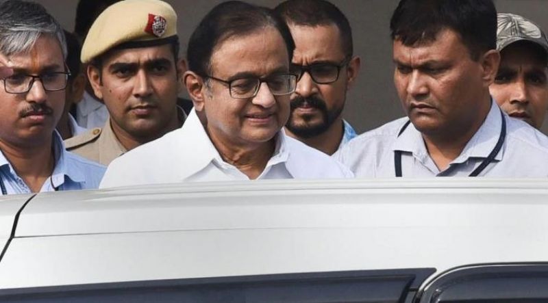 INX Media case: CBI court sends Chidambaram to Tihar jail