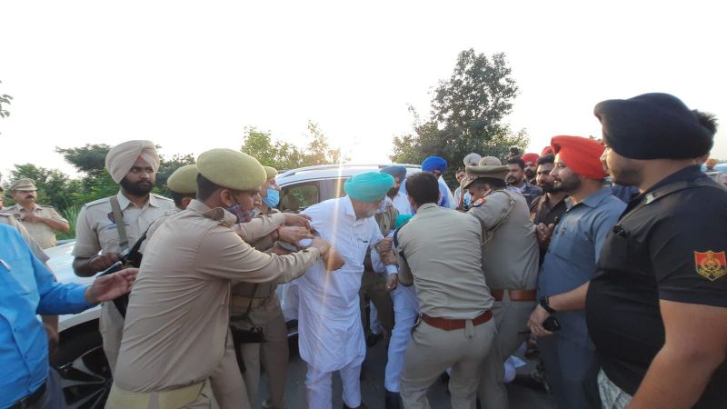 Deputy CM Sukhjinder Randhawa arrested by UP police 