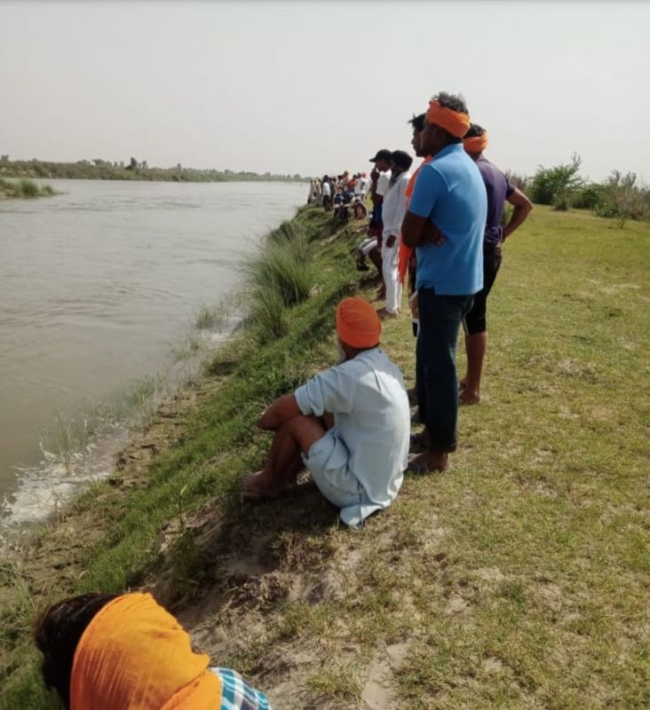 Uncle-nephew drowned in Sutlej river while bathing on Vaisakhi