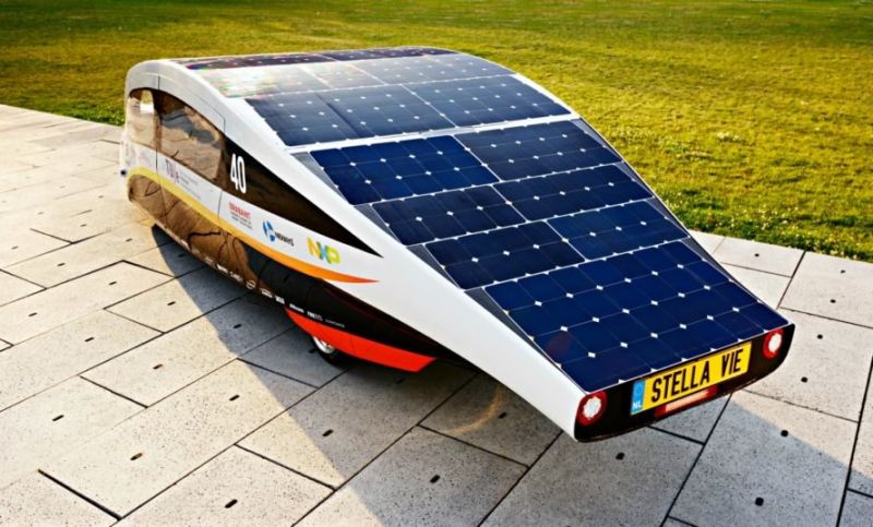 Cars powered by solar energy