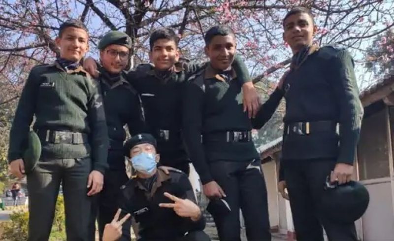  The government teacher is preparing soldiers for the army, so far 12 students have taken admission