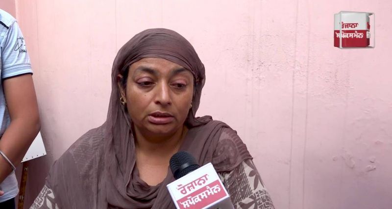 Mother of Amanpreet Kaur