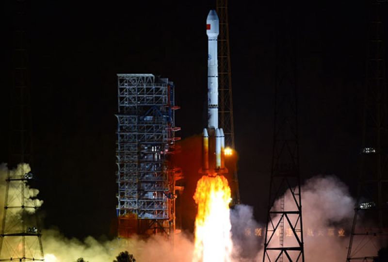 China launches new high-orbit satellite