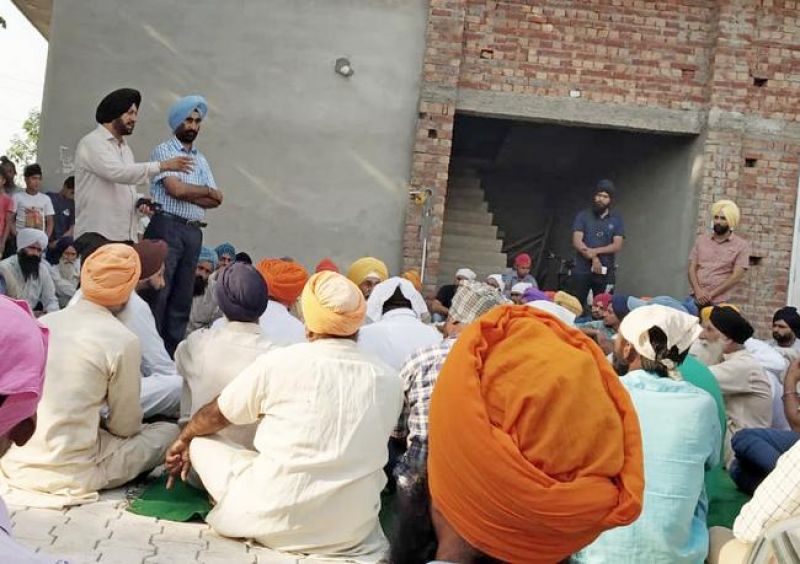 Guru Granth Sahib found burnt at Hathoa