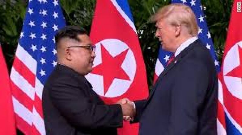 kim jing un and donald trump