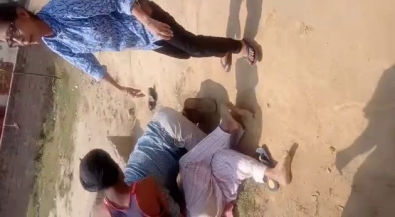 Video of father-in-law beating daughter-in-law goes viral in Gurdaspur