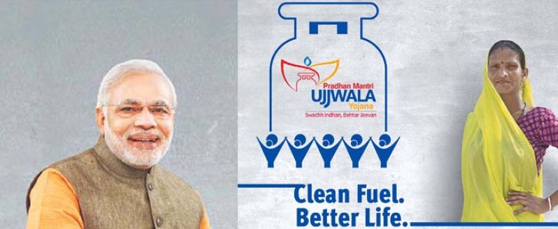 LPG connections given under Ujjwala scheme