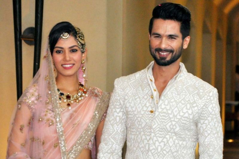 shahid Kapoor And wife meera