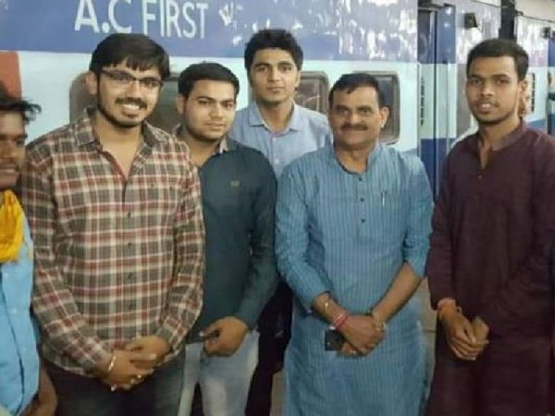 Shubhang Gotiya With BJP Leaders