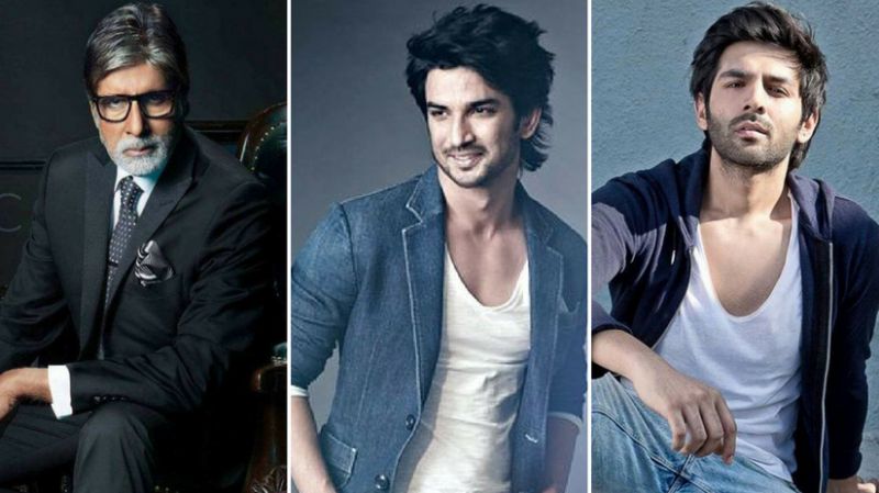  Amitabh, Sushant and Kartik