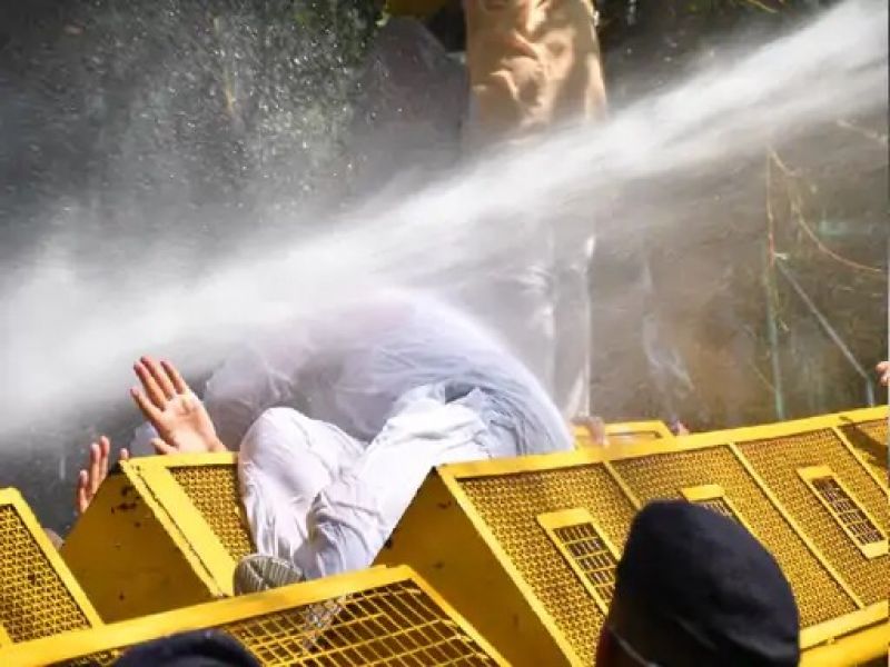 AAP Protest in Chandigarh