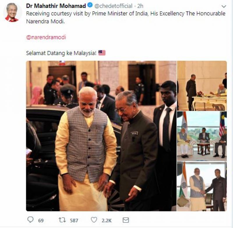 Modi in Malaysia