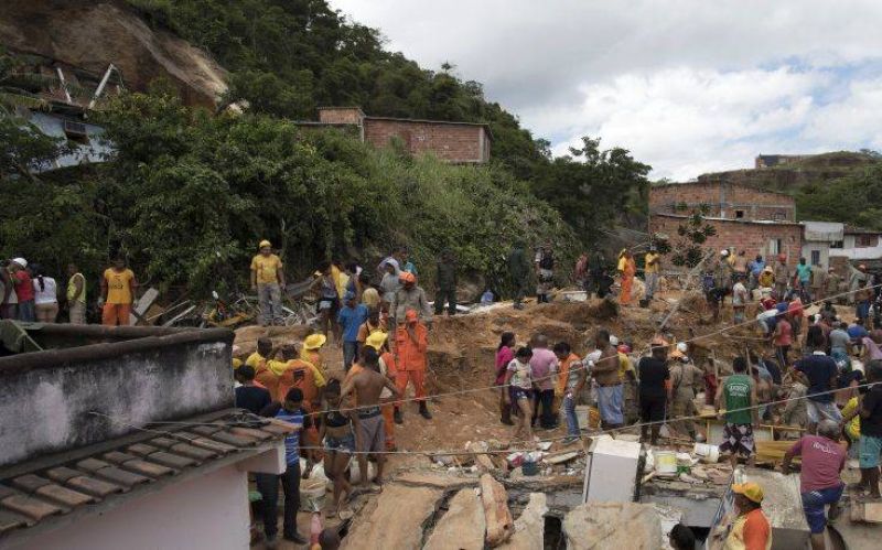landslide in Brazil 
