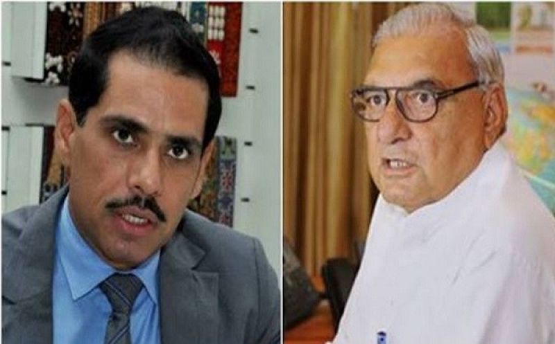 Robert Vadra and Bhupinder Hooda