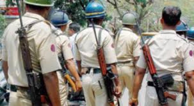 8 company srpf and riot control police deployed in aurangabad