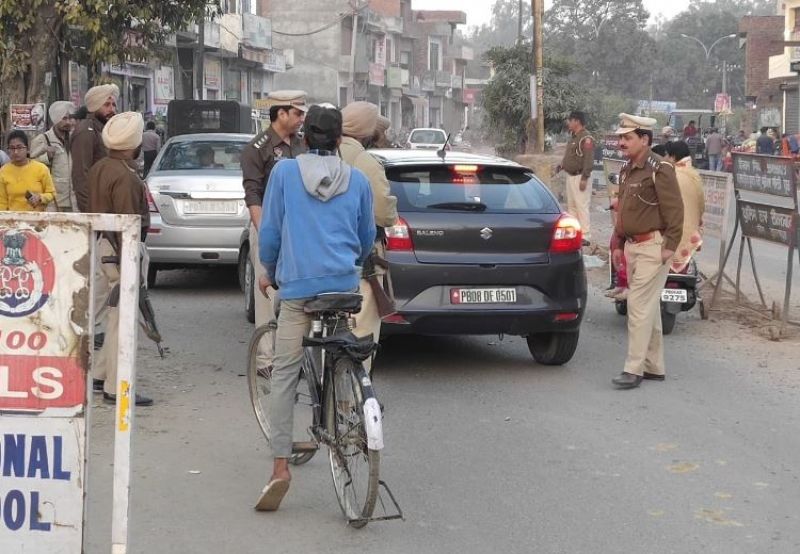Police Security in border area