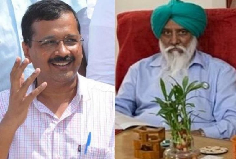 Arvind kejirwal, balbir Rajewal 