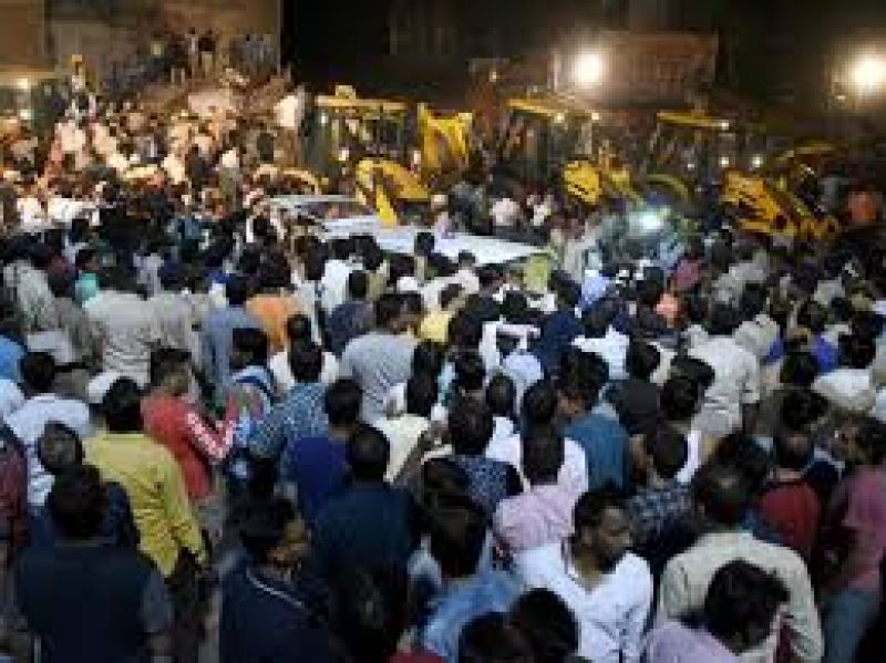 Indore Hotel Building collapse many Killed