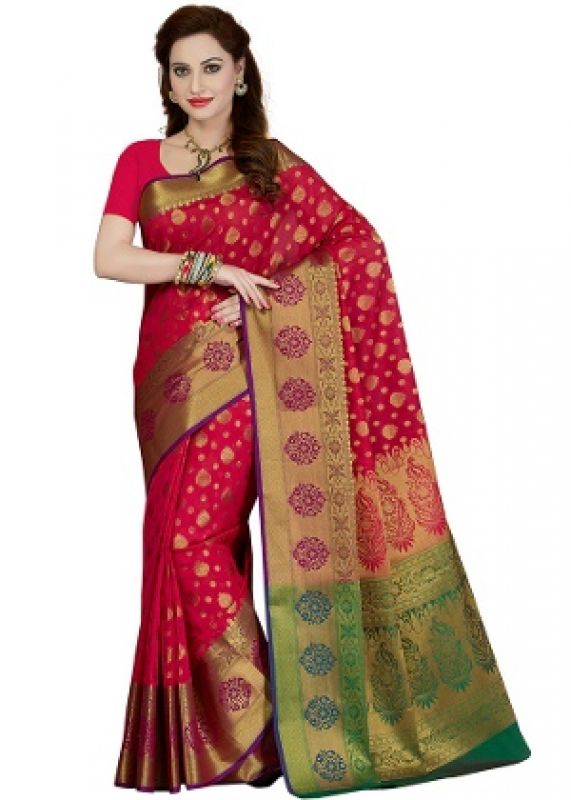 chanderi sari