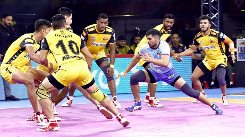 Telugu Titans BEAT Tamil Thalaivas