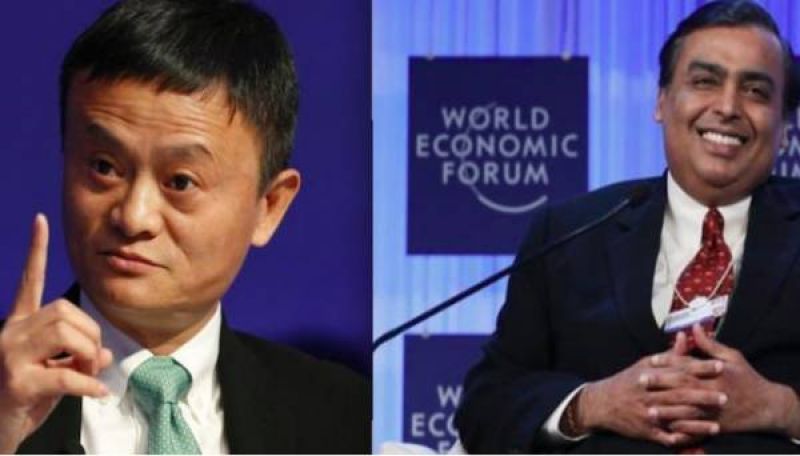 Ambani,  Jack Ma