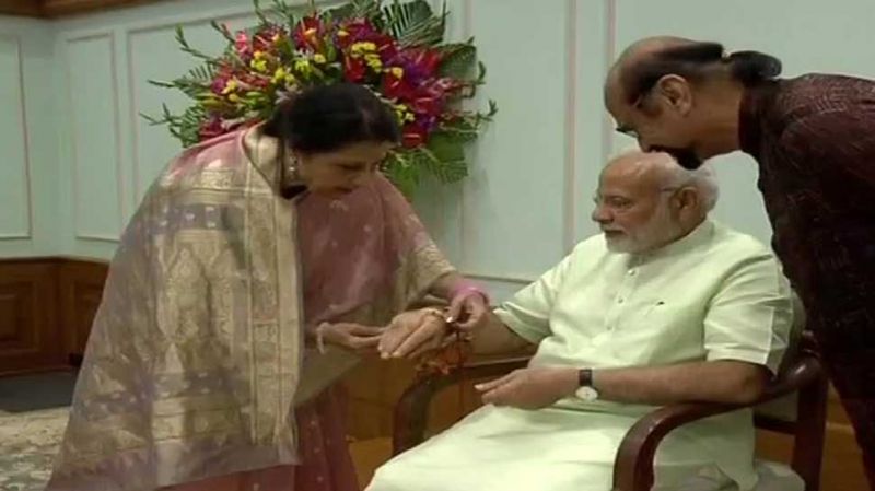 pm modi 's pkaistani muslim rakhi sister mohsin shaikh