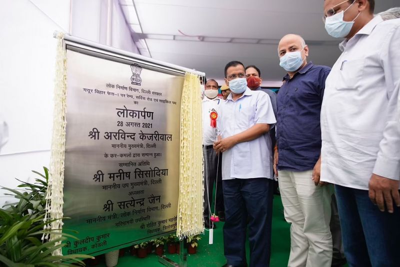  'Cloverleaf' on Mayur Vihar Phase 1 flyover