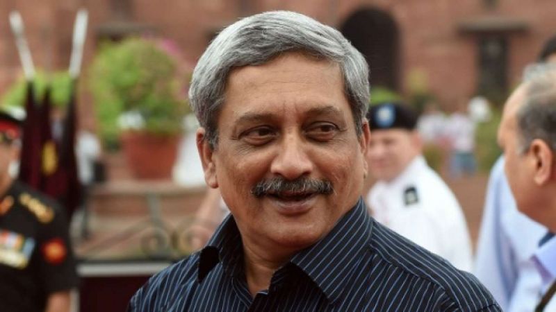 Goa CM Manohar Parrikar