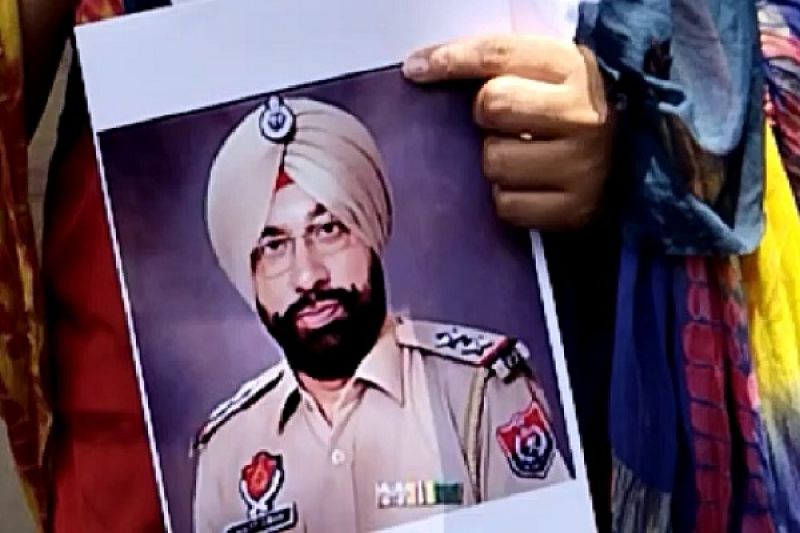 Sub-inspector has been physically abusing a woman