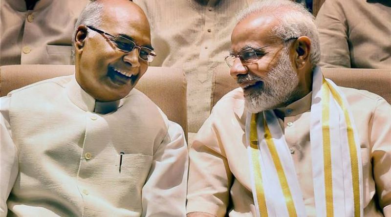 PM Modi and Ramnath Kovind