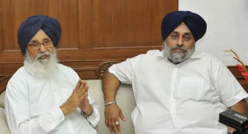 Parkash Singh Badal & Sukhbir Badal