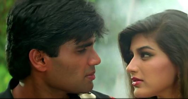 Sunil Shetty and Sonali Bendre