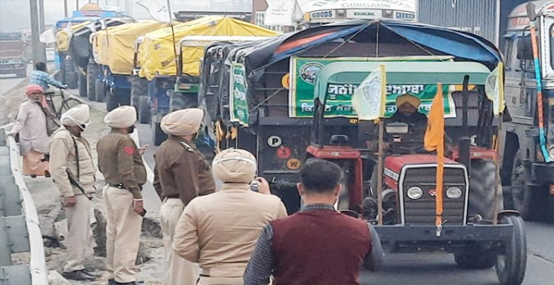 Punjab farmer at border