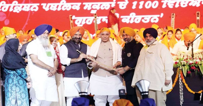 Sikh Ccommunity was not there indias culture would not have been safe Rajnath Singh