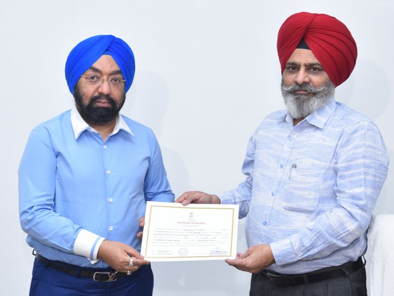  Sant Balbir Singh Seechewal and Vikramjit Singh Sahney declared as the Rajya Sabha members today