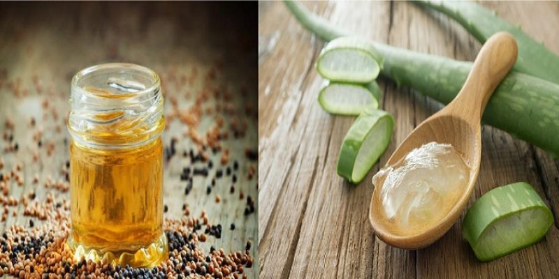 Mustard and Aloe Vera