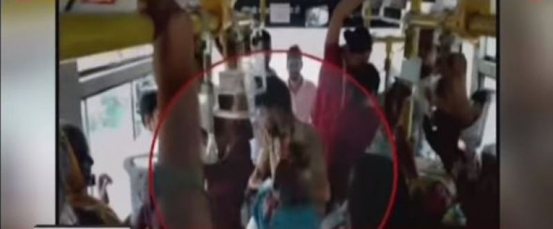 Jaipur bus driver flogs woman