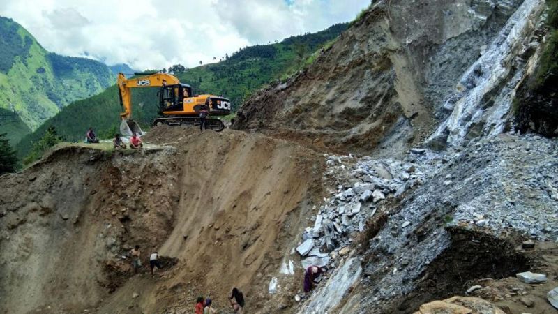 rainfall flood landslide uttarkashi bageshwar chamoli tehri