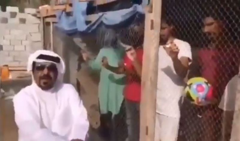 UAE Man Locks Up Indian Football Fans