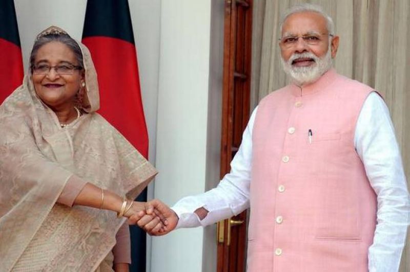 PM Modi And Sheikh Hasina