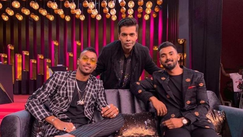 Hardik Pandya, KL Rahul in chat show