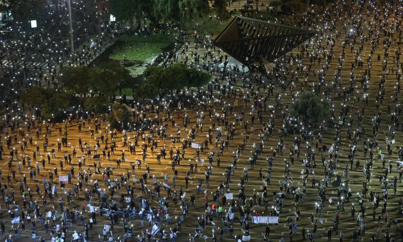  Israeli protests against Netanyahu