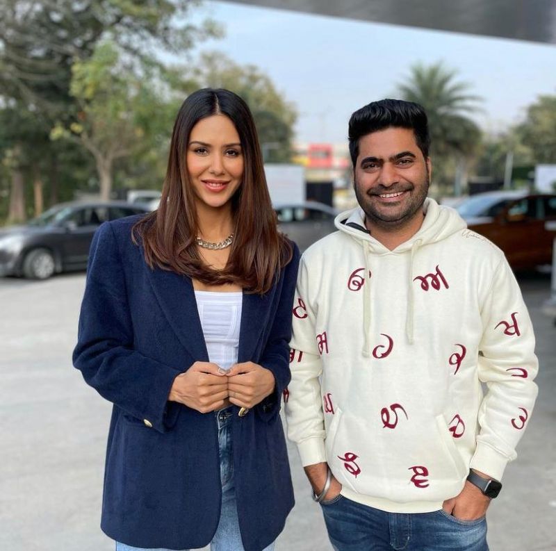 Sonam Bajwa and Laddi Cheema 