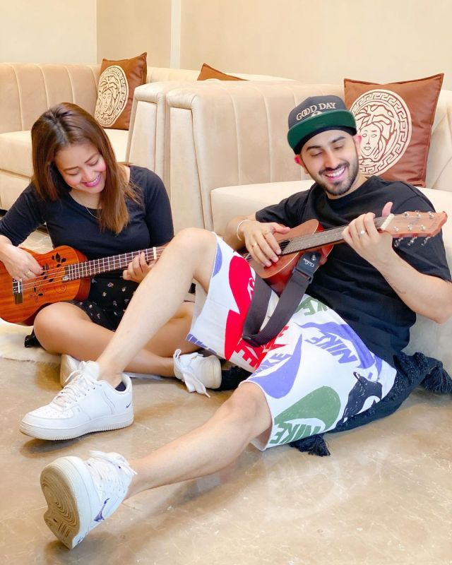 Neha Kakkar and Rohanpreet Singh