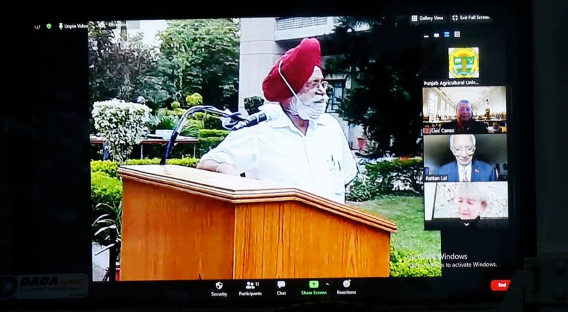 P.A.U. The name of the building of the Crop Science Department Named after Ratan Lal