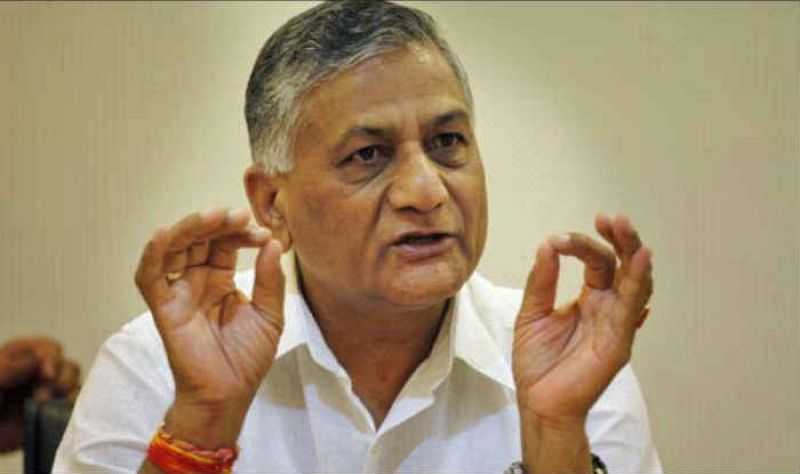 VK Singh will go to Iraq 39 Indian dead body