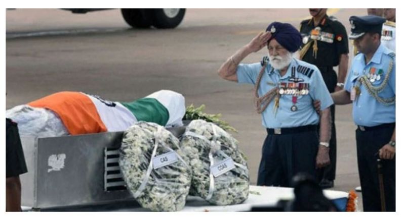 Marshal of the Indian Air Force Arjan Singh