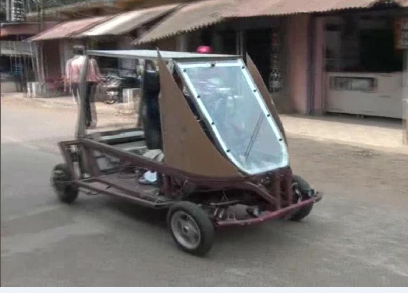 Odisha farmer builds electric car